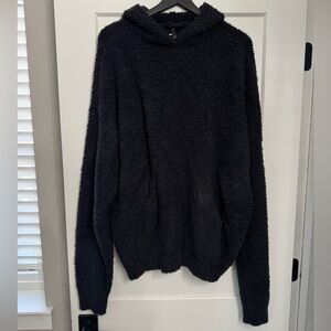 NWT SKIMS Black Hoodie Size L/XL